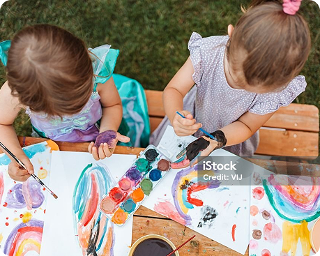 Woman Playing With Young Girl Home 2