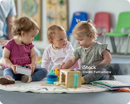 Woman Playing With Young Girl Home